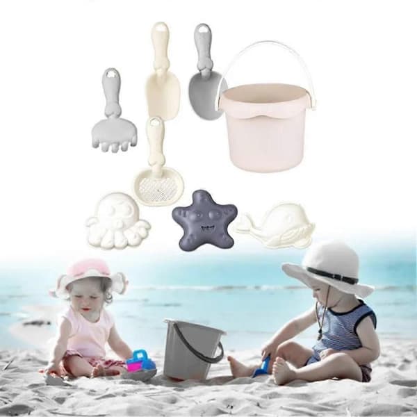 Strandsandlegetøj til børn Rejsestrandlegetøj til småbørn[HK] 17pcs
