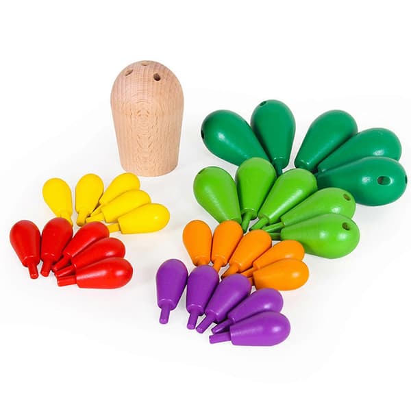 Trä 3D Pussel Leksak Undervisning Tangram för Småbarn Barn Tidig Utbildning Pussel[HK]