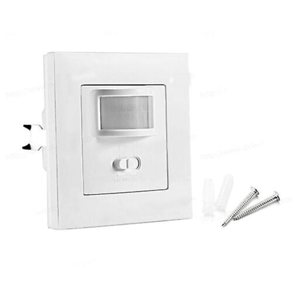 HKK Infrarød Pir Sensor Bryter 140 Hvit 110-240v Led