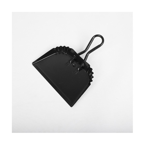 2-pack svart metall sopskåpa, 12 tums dammskanna soptunna för inomhus,  utomhus, öppen spis, industri, com(hs) ffb9 | Fyndiq