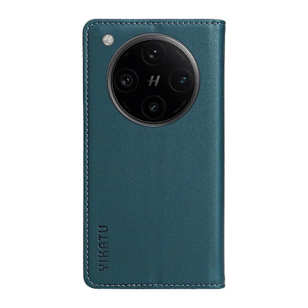 Oppo Find X8 Pro 5G lompakkokotelo YIKATU YK-001 PU-nahkainen puhelinkotelo jalustalla -[HK] Green Multicolor