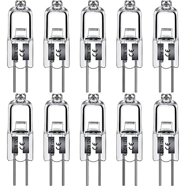 G4 halogenlamper [HkkK] 20W 10pcs