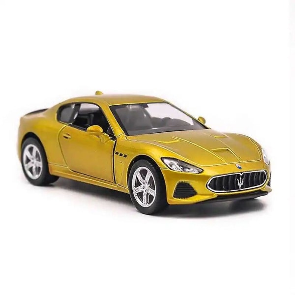 1:36 Maserati Gran Turismo Mc Hög simulering utsökt gjutna leksaksfordon bilstyling legering bilmodell leksaksbilar F38[HK] Blue