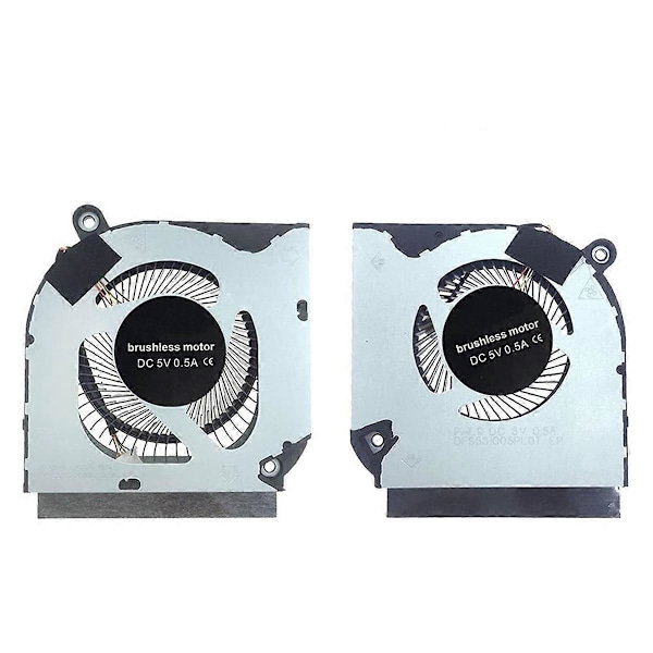 CPU + GPU Kylfläkt för Nitro 5 AN517-41 AN517-52 AN517-54 AN515-44[HK] color