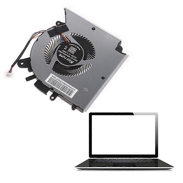Ny kylfläkt för bärbar dator till MSI Katana GF66 GF76 11SC 11UC 11UD 11UE Notebook Radiator DC 5V 1.0A 4-pin 4-trådar Laptop[HK] size CPU