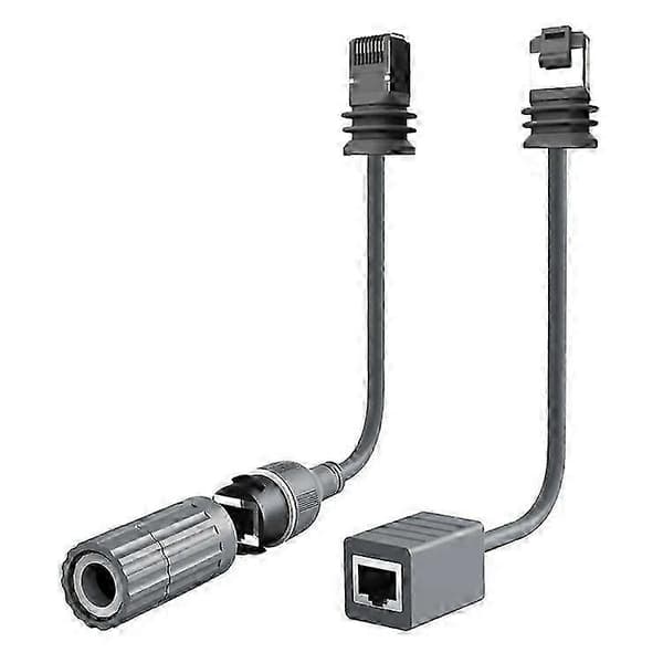 2 st Starlink Gen3 V3 rektangulär satellit Ethernet-kabeladapter 1000 Mbps RJ45-omvandlare [HK] MultiColor