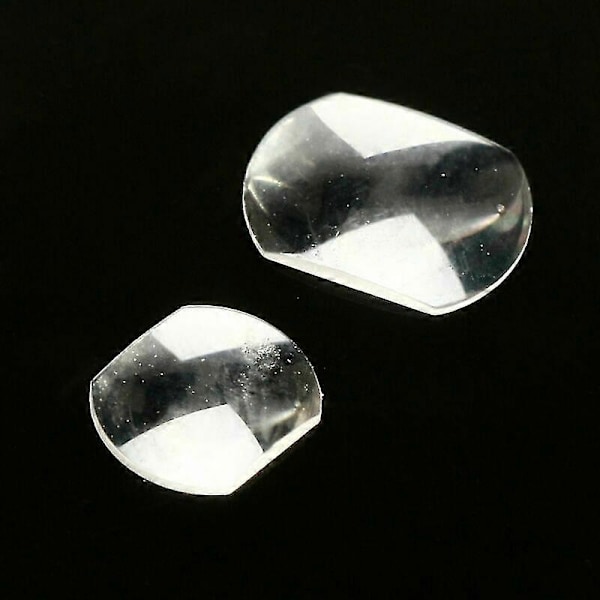 Safir Bubbel Förstoringsglas Lins för Klocka Datumfönster Kristallglas Lim Förstoring[HK] 5.5 x 4.5mm