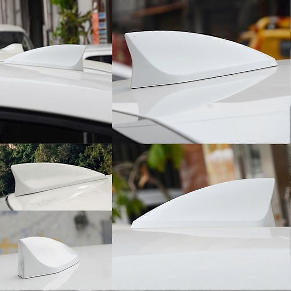 Stilig Universal Bil Tak Hai-finne Signalantenne FM/AM Radioantenne[HK] Grey