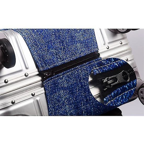 Älä koske laukkuuni Elastinen matkatavarasuojus Cover Kärrylaukku Case suoja[HK] S 18 20 inch Style A