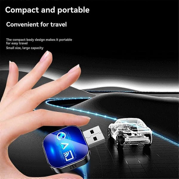 Trådløs Carplay Mirror Link Carplay Android Auto USB Dongle Adapter Smart AI Box Kablet Carplay til[HK]