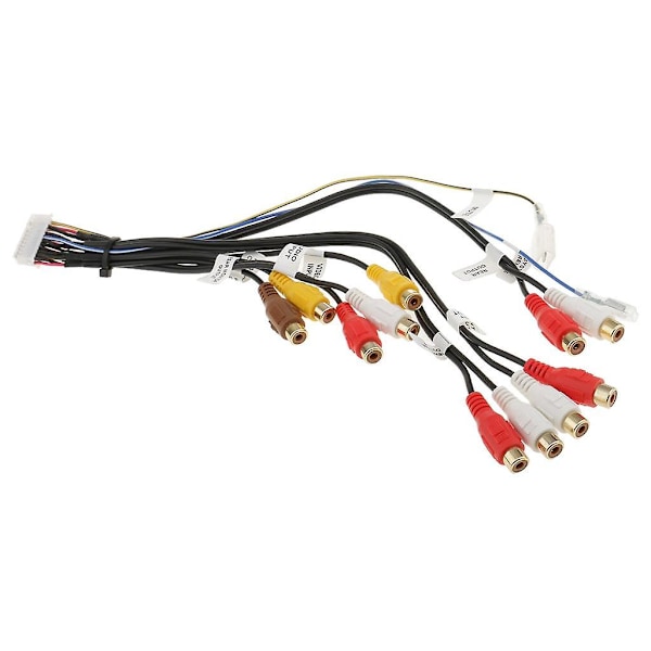 Auton audio 24-nastainen RCA-johdinsarja Pioneer AVIC-F900BT AVIC-F90BT[HK]