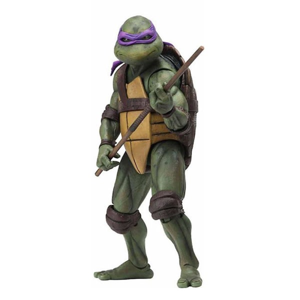 Mutant Ninja Turtles -toimintahahmot, keräilylelut, kodin pöytäkoristeet, lahjat lapsille ja aikuisille [HK] Purple