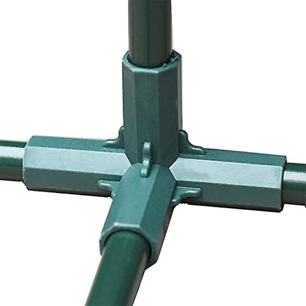 HK 10 st 3-vägs 11 mm armbåge PVC-rörkoppling Bygg kraftig växthusram Möbelanslutningar Tältanslutning 4 way