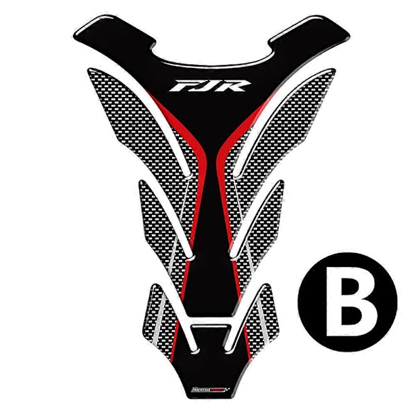 3D Carbon-look Motorcykel Tank Pad Beskyttelses Dekalmærker til Yamaha FJR 1300 FJR1300 A AS ABS[HK] B