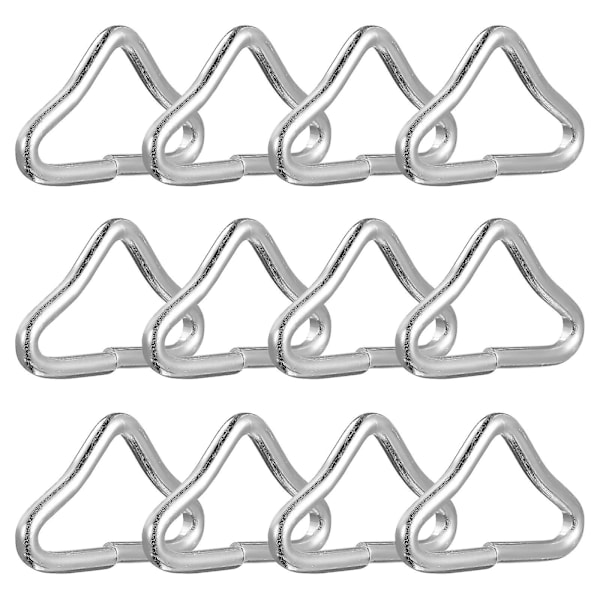 20pcs Trampoline Jumping Bed Bungee Bed Mesh Cloth Buckle Triangle Ring Parts-FCY