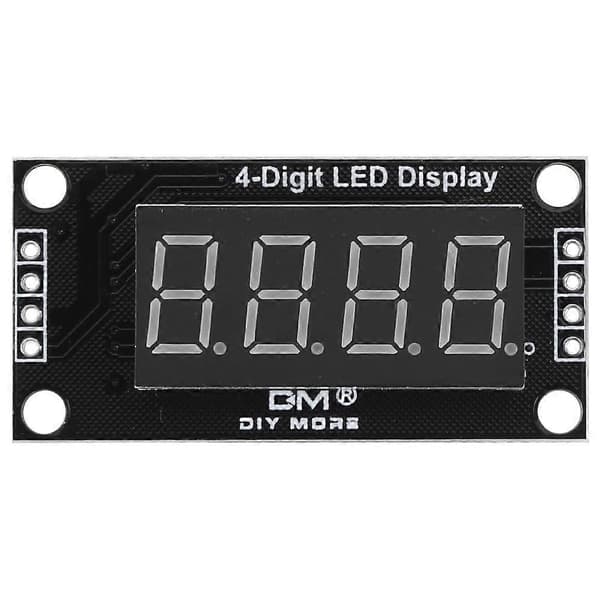 jixopn TM1637 LED-displaymodul 4-siffrig klockmodul Digital LED-modul (grön)[HK] Green sizeA
