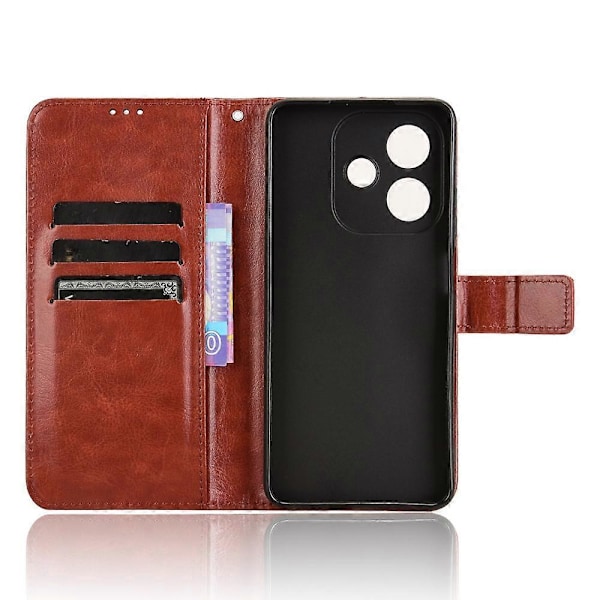 För Oppo A3 4G/A3 5G/A3x 4G/A3x 5G/A40M 4G/A40 4G/A3i 5G/A60 5G Fodral PU Läder Plånboksfodral[HK] Style A Multicolor