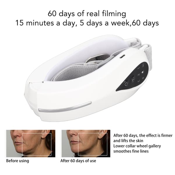 Dubbelreducerande V-ansiktsmassager för celluliter och lyft [HK]