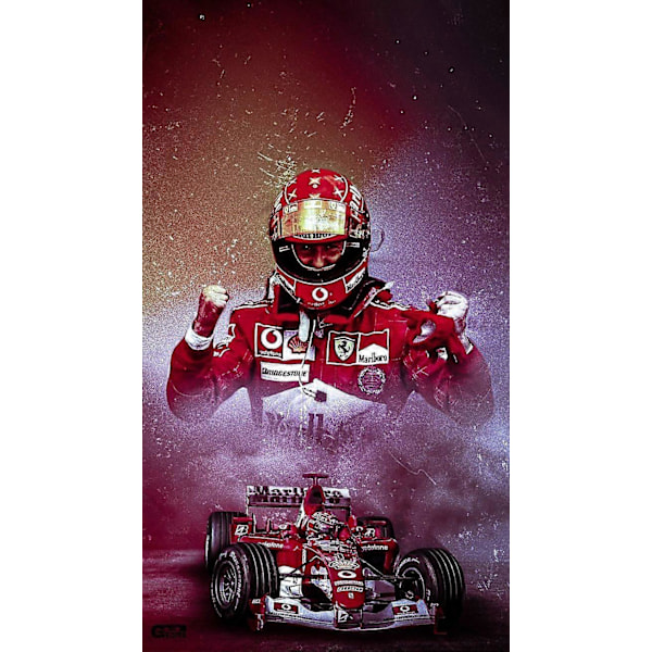 Ferrari F1 Pussel för Vuxna, Läggpussel 300/500/1000 Bitar för Vuxna Barn Träpussel Läggpussel Konstverk Intellektuell Utbildning[HK] 500 Pieces