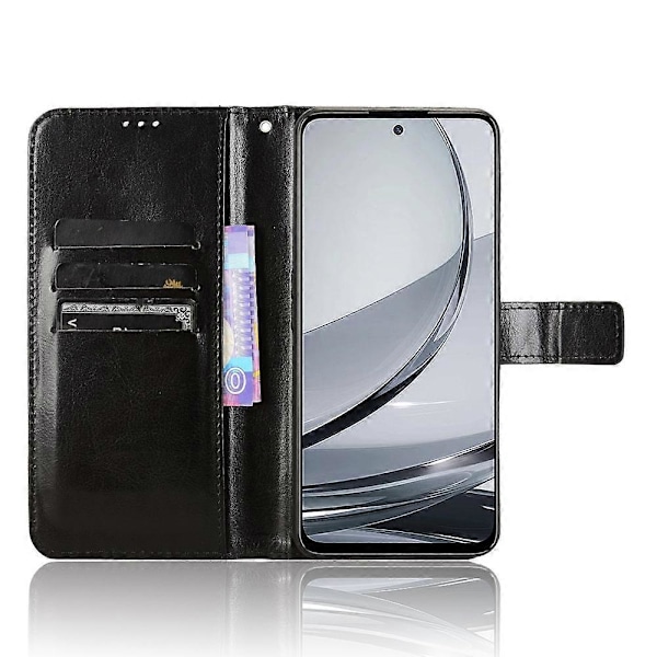 Til ZTE nubia Focus Pro Etui Crazy Horse Tekstur PU Læder Telefon Wallet Cover[HK] Style A Multicolor