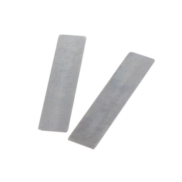 10 stk Stempel Luftkompressor Ventilplade Sæt Rustfrit Stål Plade Rustfri[HkkK] 11*57mm
