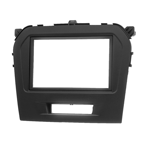 Bil Mp5 Radio Fascia Panel Dash Mount Installation Double Din Car Dvd Frame Kit för 2016-2017 Vitar([HK])