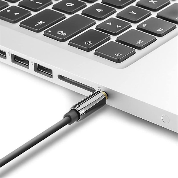 2m Filtringsfri 3,5 mm AUX-ledning Mobiltelefoner Højttalere L-formet Vinklet 3,5 mm Bil Stereo Audio Han til Han Kabel[HK]