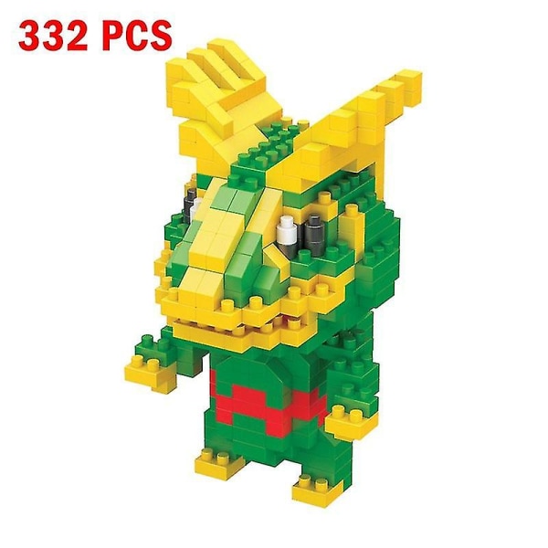 Nanoblock Liten Bygg Pikachu Tegel Modell Utbildning Leksaker För Barn Födelsedag Tegel Block[HK] Kecleon