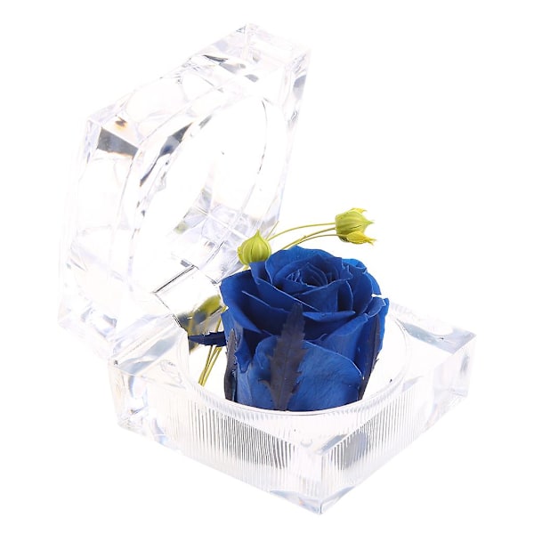 Romantisk Evig Ros Verklighetstrogen Odödlig Konserverad Ros Blomsterdekorationer Gåva[HK] 3