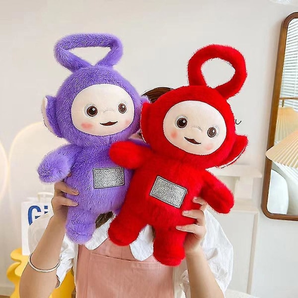 30cm Kawaii Teletubbies Baby Dukke Tegnefilm Plys Legetøj Til Børn Piger Fødselsdag Gaver Julegaver [HK] Purple