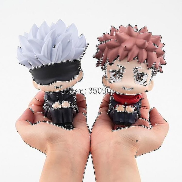 Jujutsu Kaisen Anime Figur Gojo Satoru Itadori Yuji Look Up Action Figur Jujutsu Kaisen Fushiguro Megumi Figurine Dukke Gave [HK] no box B