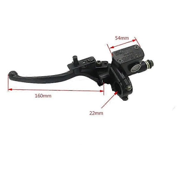 Motorcykel Cylinder Hydraulisk Bromsspak Kopplingsspak Pump Vänster Höger För Universal 50cc-250cc Dirt Bike ATV Fyrhjuling[HK]