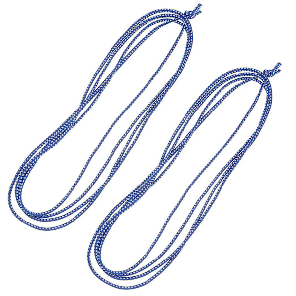 2 st Barn Hopprep Leksaker Studenter Hoppa Elastiskt Band Utomhus[HK] Blue 300CM