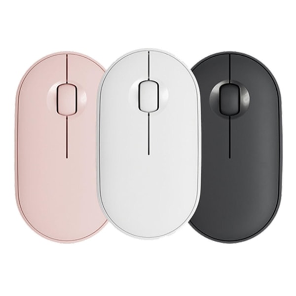 Ryra Pebble Mouse M350 Bluetooth Batteri Dual Mode Trådløs Mus Mute Mus Kontor[HK] 05 No battery