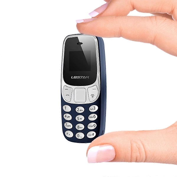 L8STAR BM10 Bluetooth Opkaldsfunktion Mini Bar Telefon 2G GSM 800/850/900/1800 0.66&quot; Skærm med D[HK] Red Multicolor