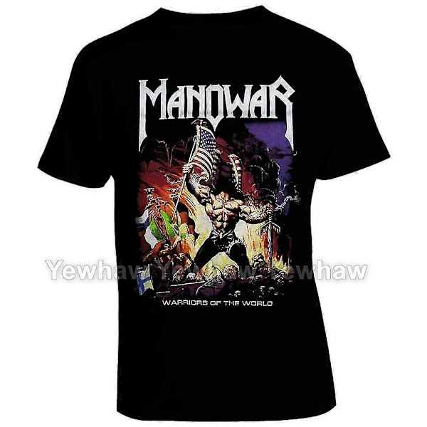 Manowar Warriors of the World T-shirt Størrelse S-3XL TT2868[HK] L