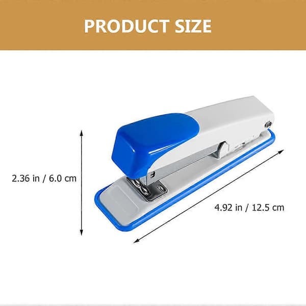 Stiftemaskin Kontor Metall Stiftemaskiner for Skrivebord 2 stk Medium Standard Stiftemaskiner[HK]