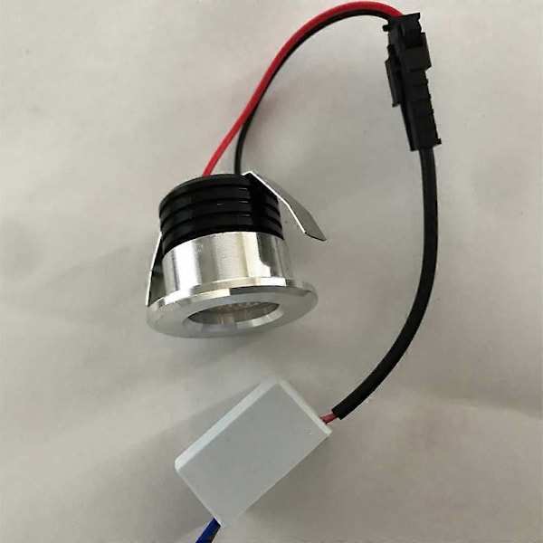 Nya produkter 2023, Set med 4 Mini Infällda LED-Spotlights, 3W, Varmvit, för Monter, Inomhusstation, Gipsbelysning, med Transformator[HK]