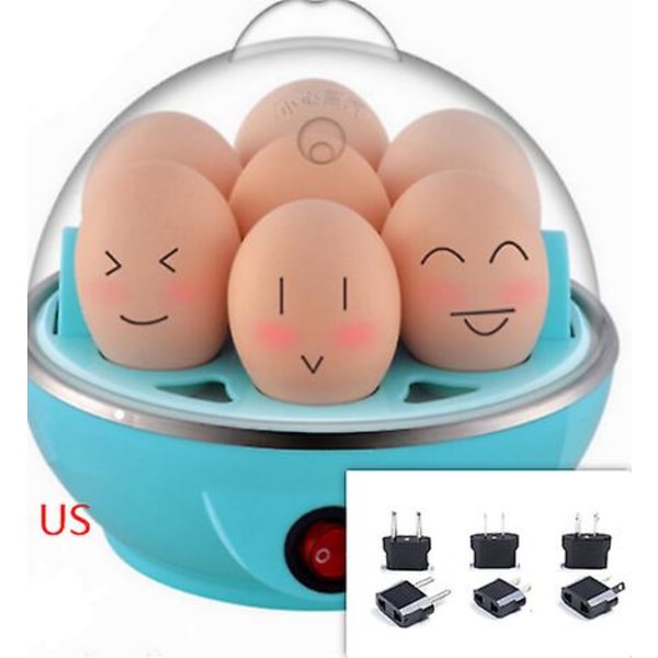 Æg dampet æg intelligent multifunktionel æggekoger automatisk slukning anti-tør æg brændemaskine[HkkK] Set6
