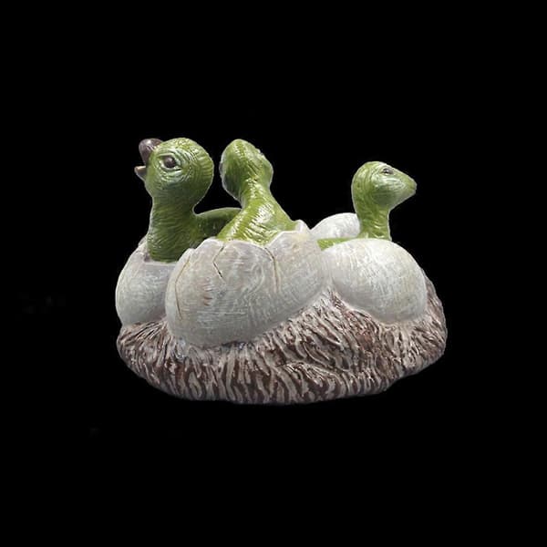 Simuleringsmodell Maiasaura Unger Dinosaurpynt for Dekorasjon 3 stk Sett[HK]