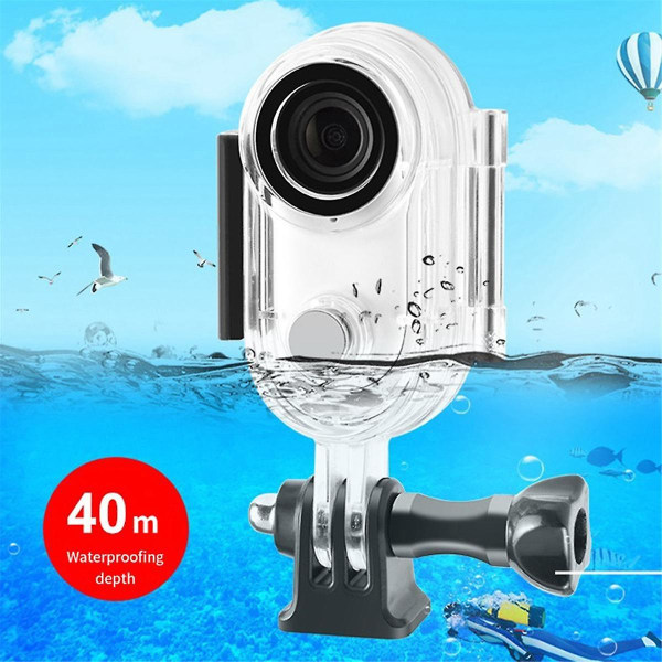 For Shadowstone Go3 tommelen stabilisert kamera 40m dykkerveske forseglet multifunksjonell bærbar vannpr([HK])