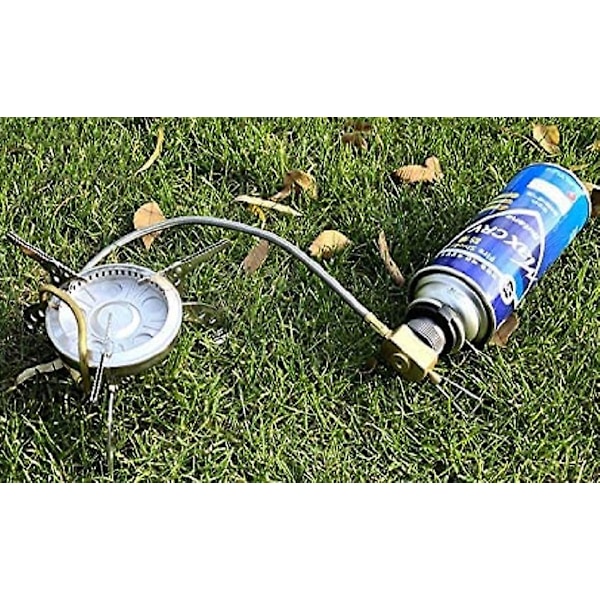 Adapter til låsekonvertering, til dyseflasketype/butangaspatron/skruepå-gastank/lindalventilbeholder (z11)[HK]