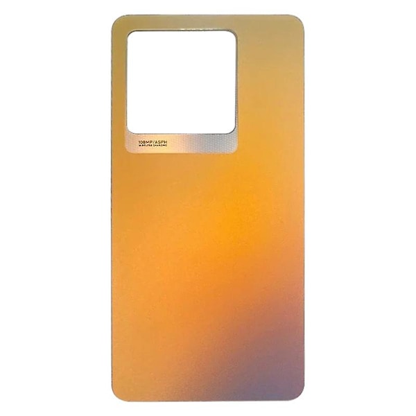 Alkuperäinen akkukotelon kansi varaosa Infinix Note 30 Pro 4G X678B -puhelimelle - Musta[HK] Gold Multicolor