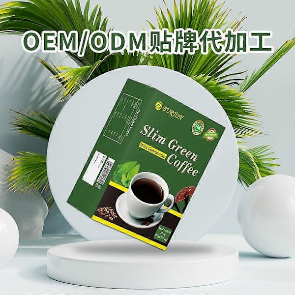 Grönt kaffe, bantningskaffe, grön kaffe fast dryck [HK]