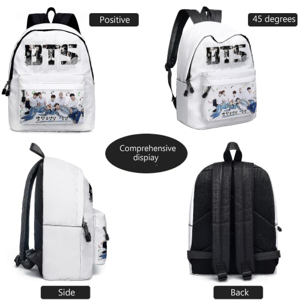 BTS Ryggsäck för Pojkar och Flickor [HK]