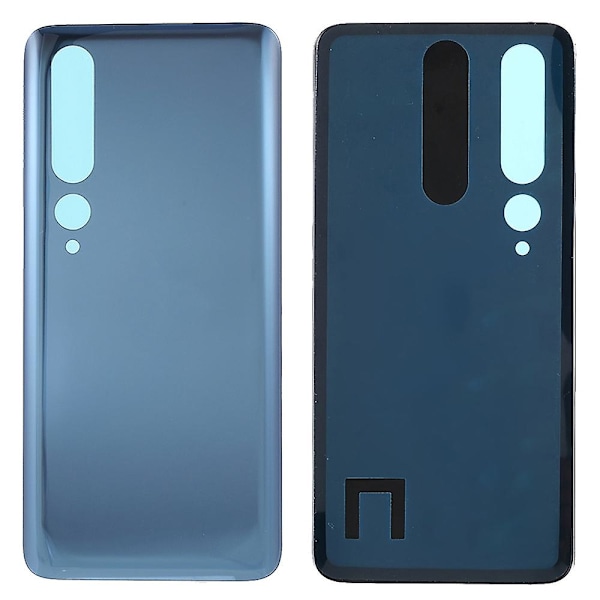 Xiaomi Mi 10:n takakannen akun kotelon korvaus - Harmaa Hopea[HK] Titanium Silver Black Multicolor