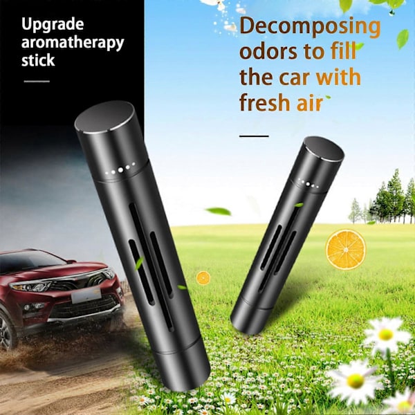 VALSEEL Bil Tilbehør Bil Socket Klemme Lille Størrelse Aromaterapi Stick Form Bil Diffuser[HK] Black