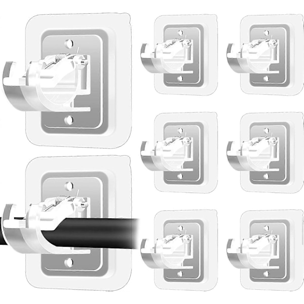 Självbindande trädgårdsstöd för datorer (10-pack) - 100 cm längd [HK]