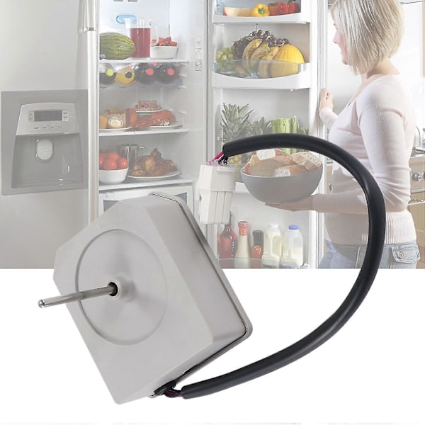 -48zwt05-1202a (dc12v 2w 2200r/min) Kjøleskapstilbehør Fordamper Viftemotor[HK] as shown