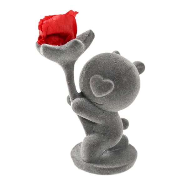 Hem Trädgård Dekor Figurer A16125B[HK] Grey